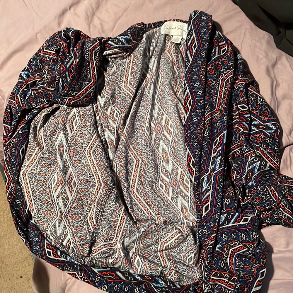 Short sleeve cardigan